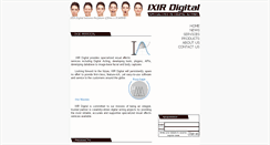 Desktop Screenshot of ixirdigital.com